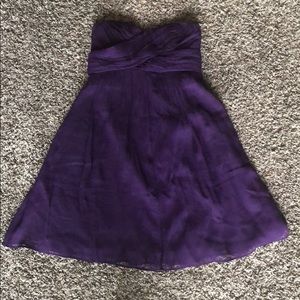 J. Crew Taryn Silk Chiffon Cocktail Dress